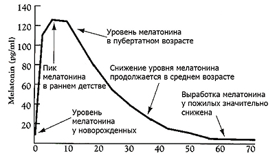 Мелатонин и молодость