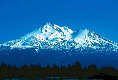  , Mount Shasta; , .  